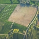 Aerial shot of farm